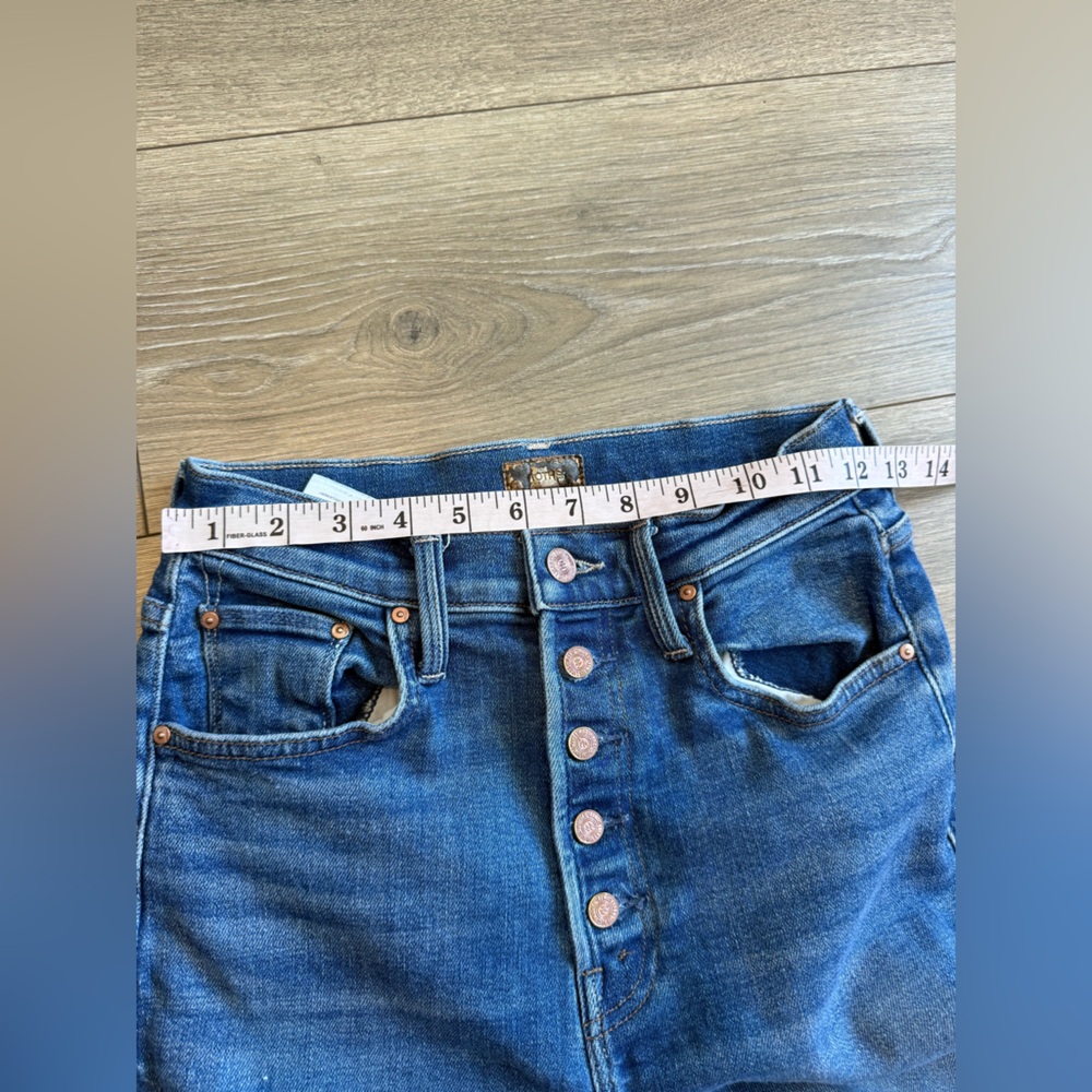 Mother The Pixie Rambler Ankle Jeans "Briefly Gorgeous" Wash - Picture 7 of 11
